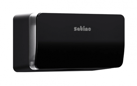 Satino Hyginity - Dispenser negru prosoape pliate XS