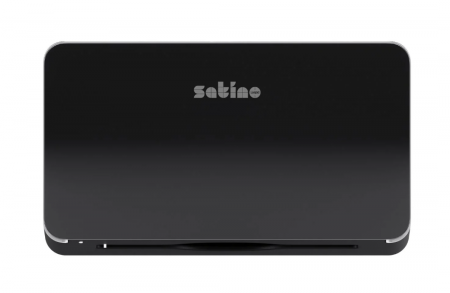 Satino Hyginity - Dispenser negru prosoape pliate XS [1]