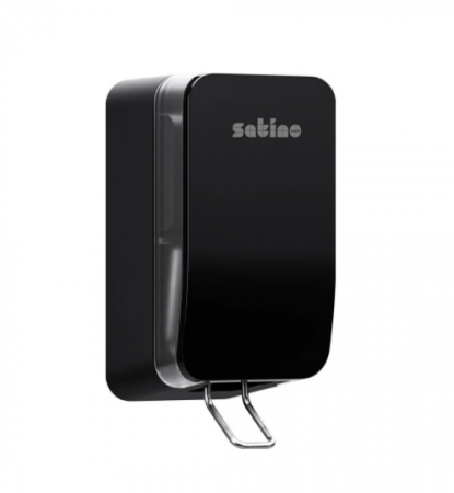 Dozatoare săpun lichid/spumă - Satino Hyginity - Dozator negru săpun spumă manual 500ml