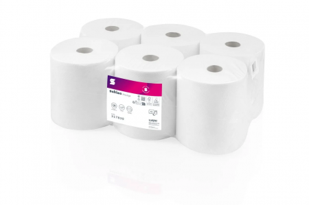 Consumabile Hârtie - Satino Prestige - Prosop rolă autocut 220m, 2 straturi