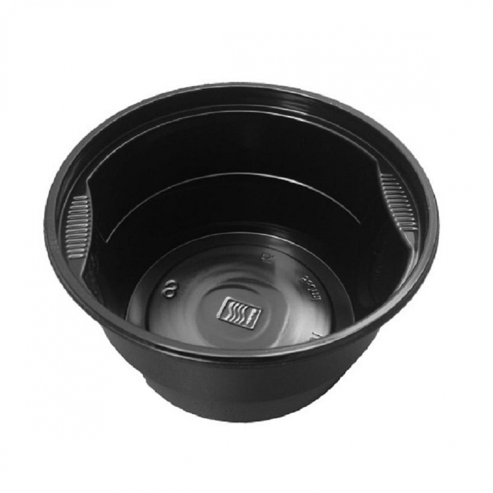 Bol 680 CC, Negru, D130 x H95 mm/ 50 set/ 9 bax [1]