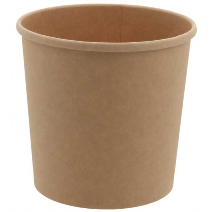Bol 710 CC/ 24oz, Kraft Natur, D115 mm/ 25 set/ 20 bax [1]