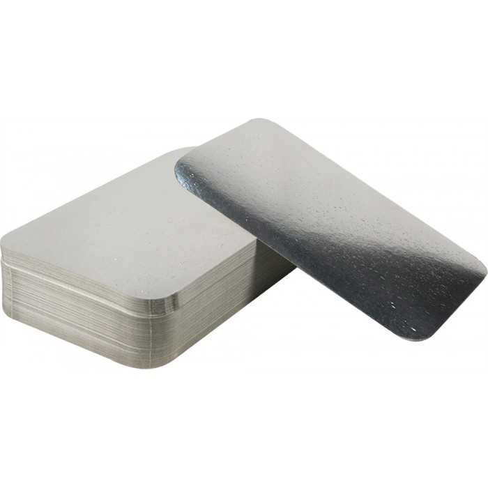 Capac Caserole Aluminiu Dreptunghiulare 750 CC, 206 x 136 mm/ 100 set/ 10 bax [2]