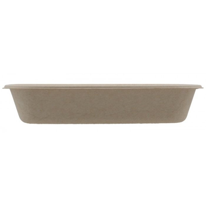 Caserola Bio Dreptunghiulara 750 CC, Natur, 225 x 160 x 45 mm/ 50 set/ 6 bax [3]