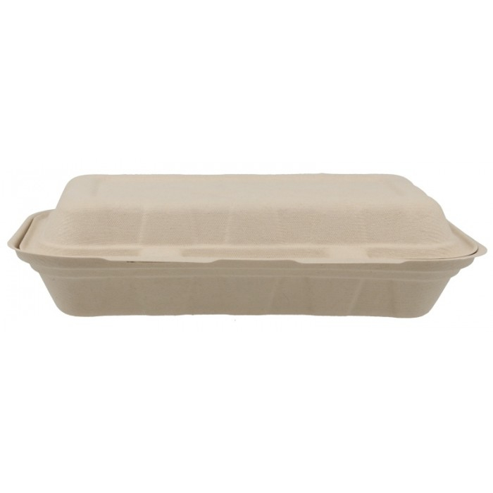 Caserola Bio Meniu Mare, Natur, 240 x 147 x 60 mm/ 50 set/ 10 bax [3]