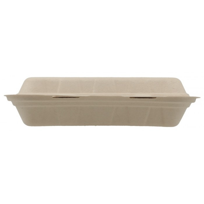 Caserola Bio Meniu Mare, Natur, 240 x 147 x 60 mm/ 50 set/ 10 bax [4]