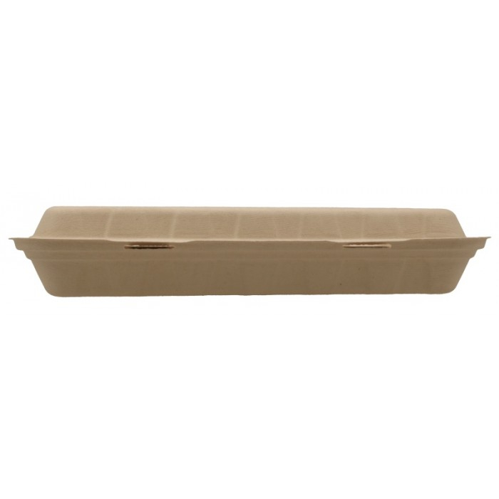 Caserola Bio, Tava, Natur, 325 x 235 x 60 mm/ 25 set/ 4 bax [4]