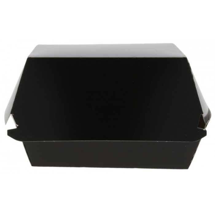 Caserola Burger Mic, Negru, 100 x 100 x 70 mm/ 50 set/ 4 bax [3]