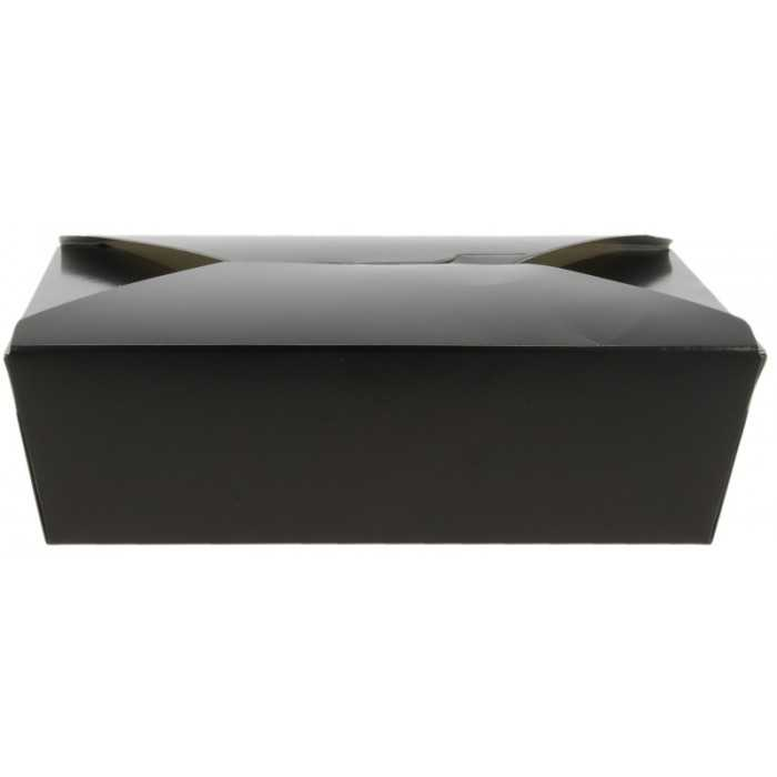 Caserola Cu 4 Clapete 1300 CC, Negru, 215 x 160 x 63 mm/ 50 set/ 4 bax [4]