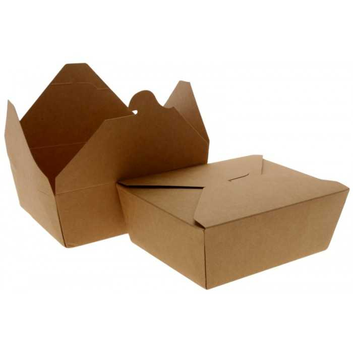 Caserola Cu 4 Clapete 900 CC, Natur, 175 x 140 x 63 mm/ 50 set/ 4 bax [2]