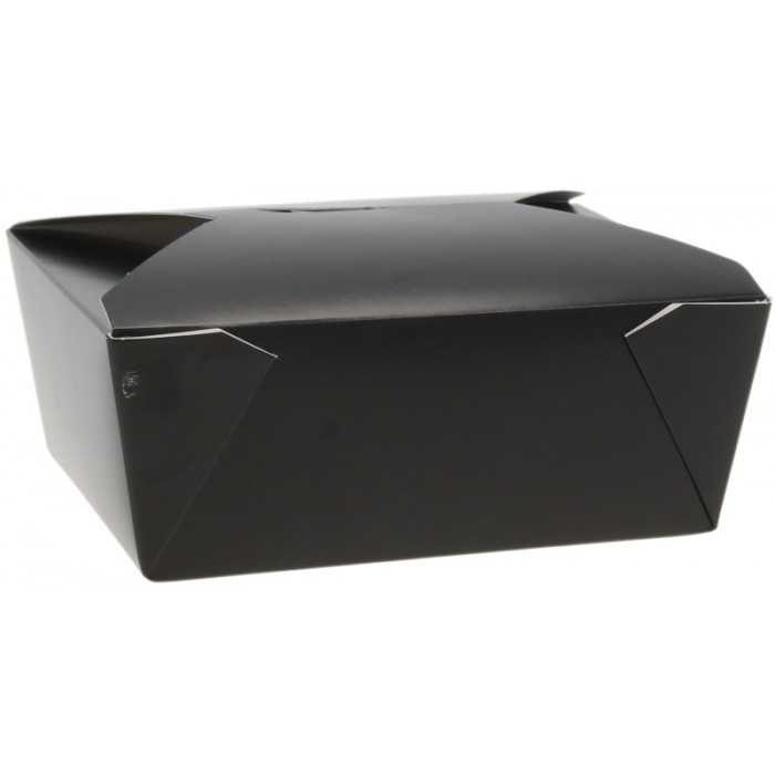 Caserola Cu 4 Clapete 900 CC, Negru, 175 x 140 x 63 mm/ 50 set/ 4 bax [4]