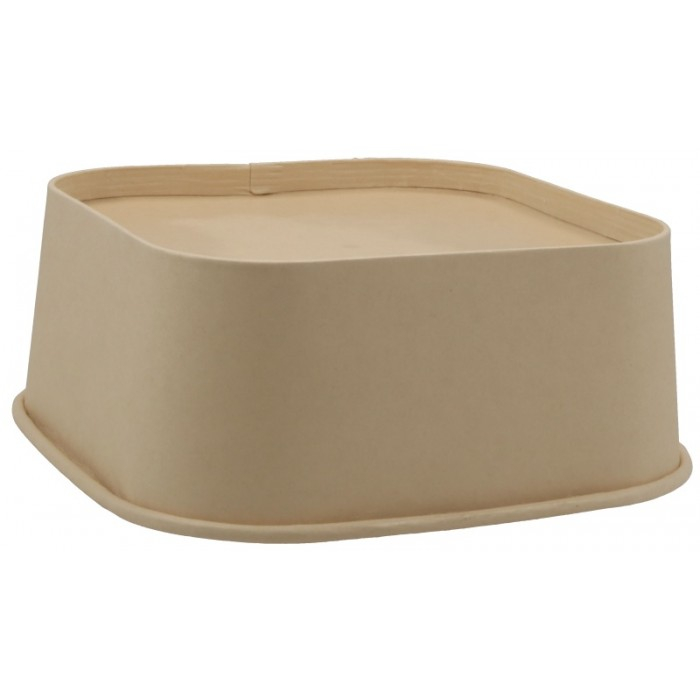 Caserola Salata Bambus + PLA 170X170X65mm 1230cc/ 50 set/ 6 bax [5]