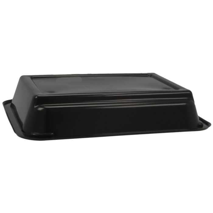Caserola Termosudabila 1 Compartimente, Neagra, 227 x 178 x 45 mm/ 200 bax [4]