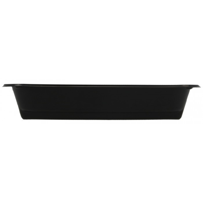 Caserola Termosudabila 1 Compartimente, Neagra, 227 x 178 x 45 mm/ 200 bax [3]