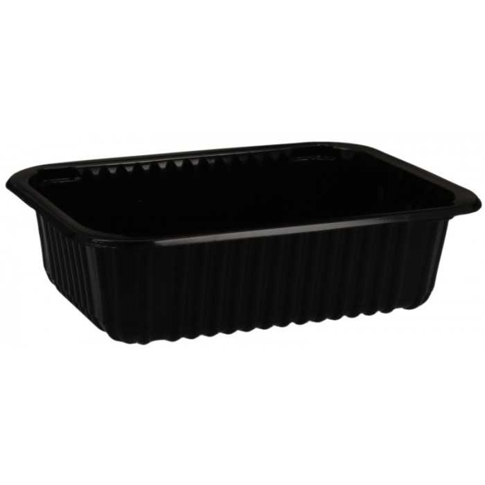 Caserola Termosudabila, Neagra, 187 x 137 x 50 mm/ 400 bax [1]