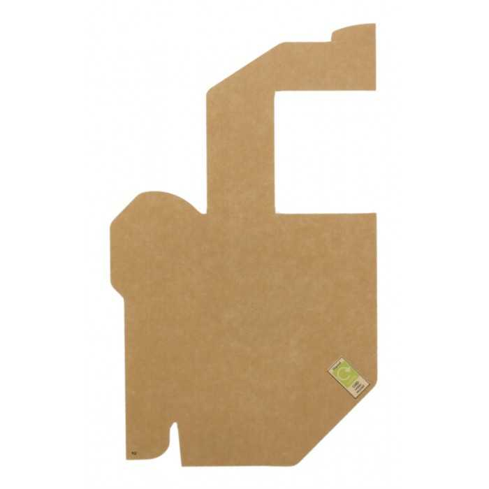 Caserola Triunghiulara SW60, Natur + Fereastra, 175 x 123 x 90 mm, 60 mm/500 bax [6]