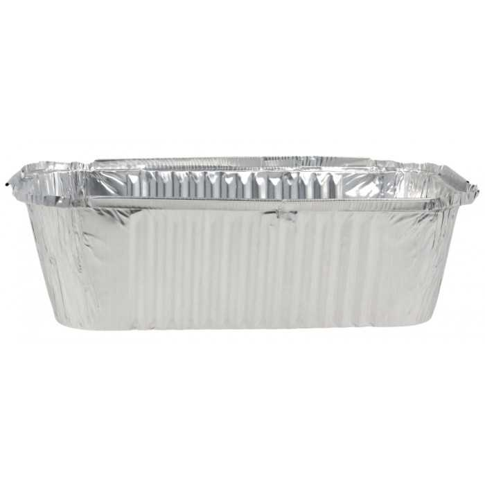 Caserole Aluminiu Dreptunghiulare 1500 CC, 250 x 134 x 68 mm/ 100 set/ 10 bax [3]