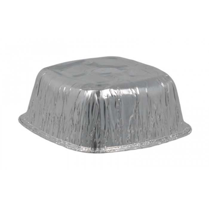 Caserola Aluminiu 120g, 108 x 108 x 42 mm/ 100 set/ 10 bax [4]