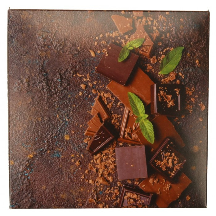 Cutie Carton + Aur Choco, Maro, 190 x 190 x 80 mm/ 107 set/ 1 bax [3]