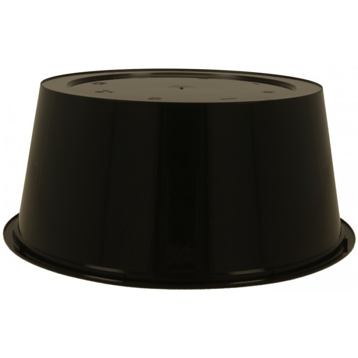 Cutie Delivery, 3000 CC, cu Capac, Negru + Transparent, D230 x 100 mm/ 50 set/ 4 bax [4]