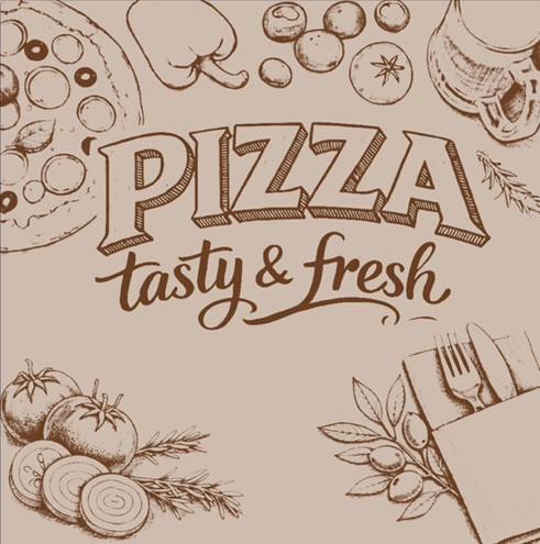 Cutie Pizza 320 x 320 x 35 mm, Kraft Natur/ 100 set [2]