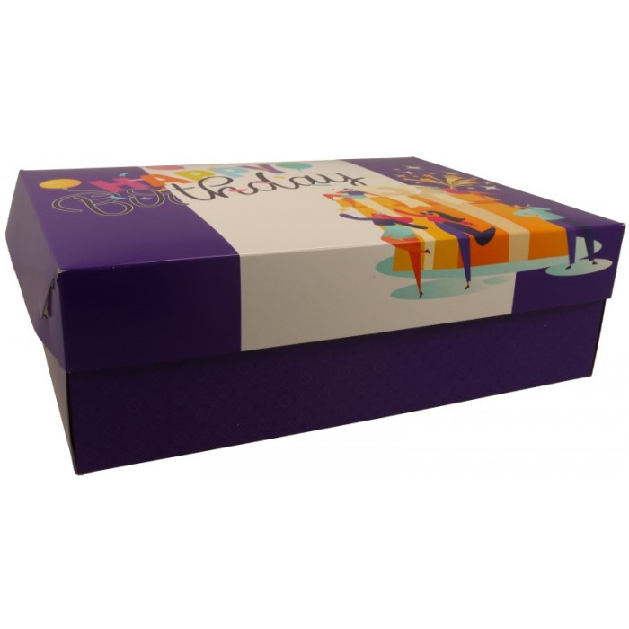 Cutie Tort Carton + Aur Party 410x310 H130 mm [2]
