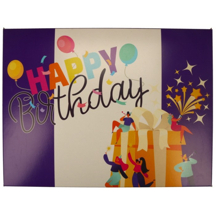 Cutie Tort Carton + Aur Party 410x310 H130 mm [6]