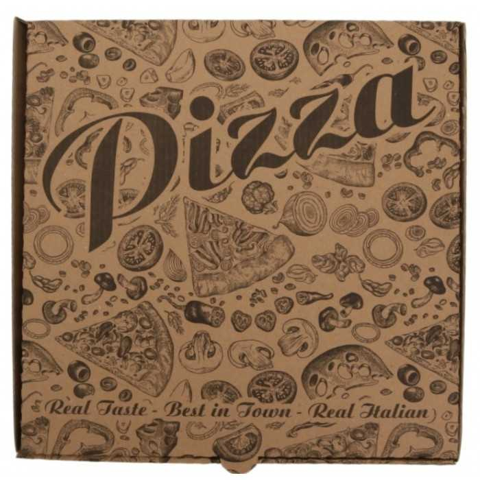 Cutie Pizza 300 x 300 x 3.5 mm, Kraft Natur/ 60 set [2]