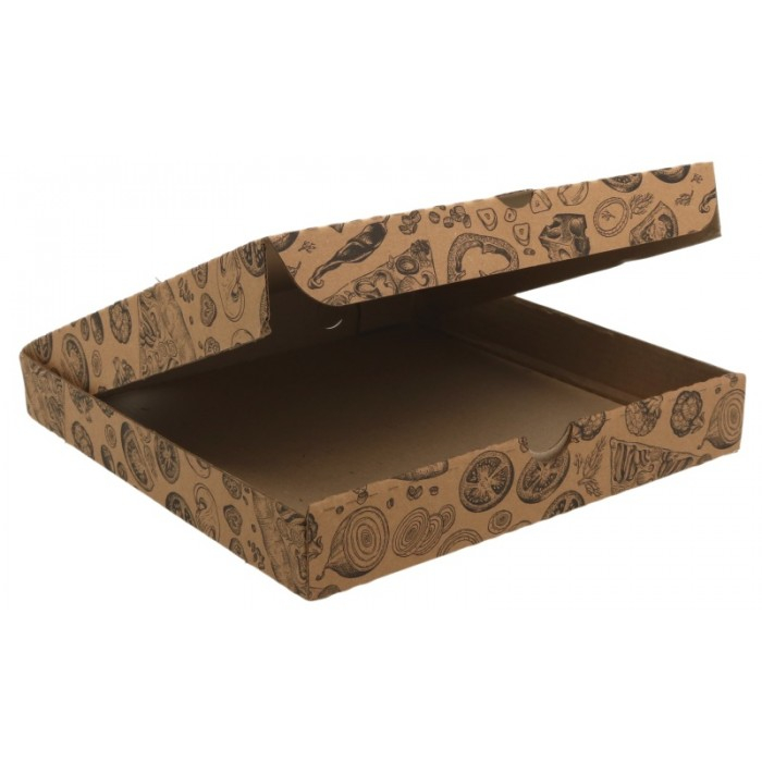 Cutie Pizza 300 x 300 x 3.5 mm, Kraft Natur/ 60 set [1]