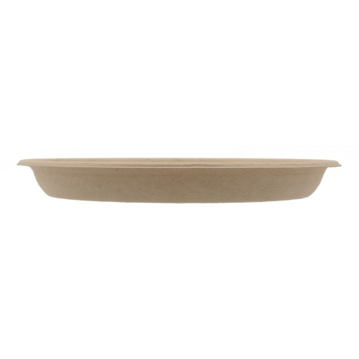 Farfurie Bio Rotunda, Natur, D166 x H18 mm/ 50 set/ 20 bax [3]