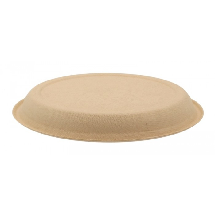 Farfurie Bio Rotunda, Natur, D166 x H18 mm/ 50 set/ 20 bax [4]