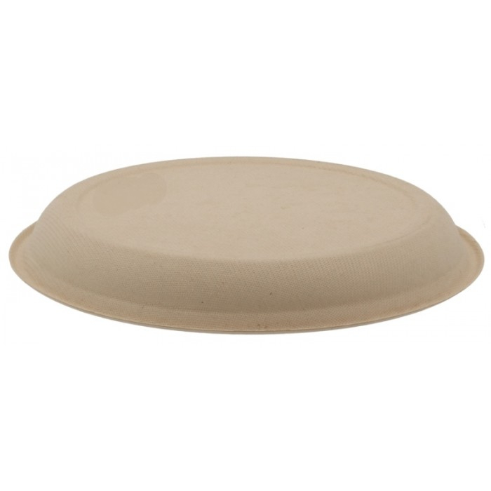 Farfurie Bio Rotunda, Natur, D200 x H22 mm/ 50 set/ 10 bax [4]