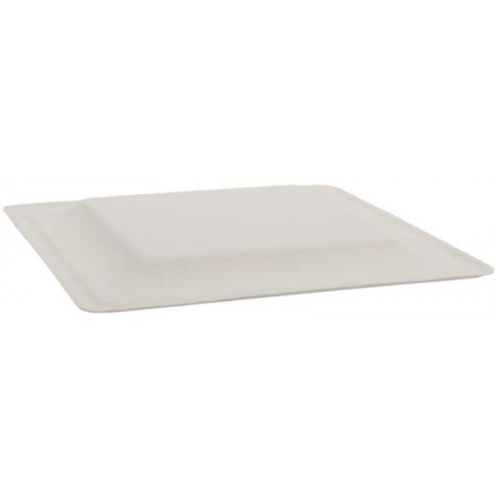 Farfurii Bio Patrata, Alb, 200 x 200 mm/ 50 set/ 10 bax [3]