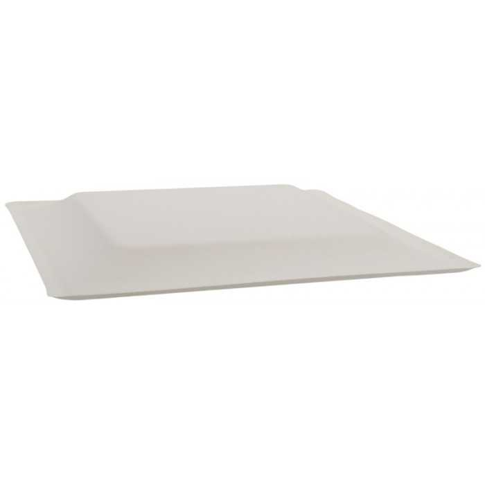Farfurii Bio Patrata, Alb, 260 x 260 mm/ 50 set/ 10 bax [3]