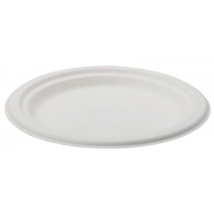 Farfurii Bio Rotunda, Alb, 174 x 20 mm/ 50 set/ 20 bax [2]