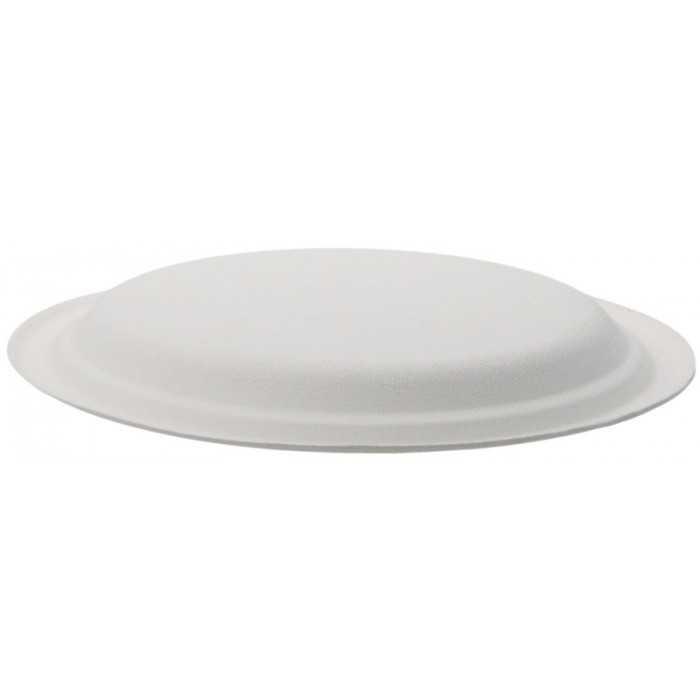 Farfurii Bio Rotunda D220, Alb, 220 x 20 mm/ 50 set/ 10 bax [3]