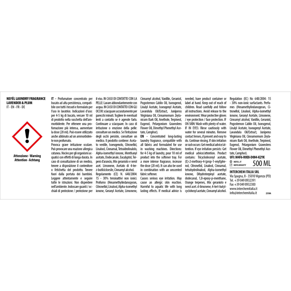 Odorizant Textile Lavender & Plum 500 ml/ 1 buc/ 6 bax [5]