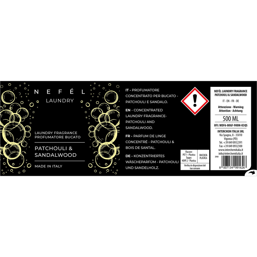 Odorizant Textile Patchouli & Sandalwood 500 ml/ 1 buc/ 6 bax [4]