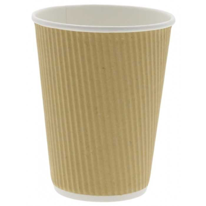 Pahar 12oz, Natur + Alb, D90 x H110 mm 350 CC/ 25 set/ 20 bax [2]