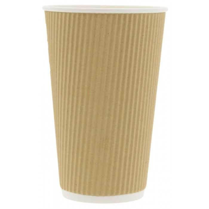 Pahar 16oz, Natur + Alb, D90 X H135 mm 450 CC/ 25 set/ 20 bax [3]