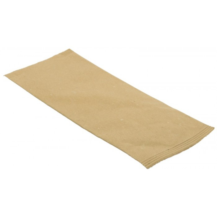 Port Tacam Cu Servetel, Natur, 90 x 240 mm + Serv. alb 2 st. 380 x 380 mm/ 125 set/ 8 bax [3]