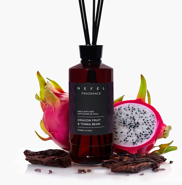 Rezerva Reed Diffuser Dragon Fruit & Tonka Bean 480 ml/ 1 buc/ 6 bax [2]