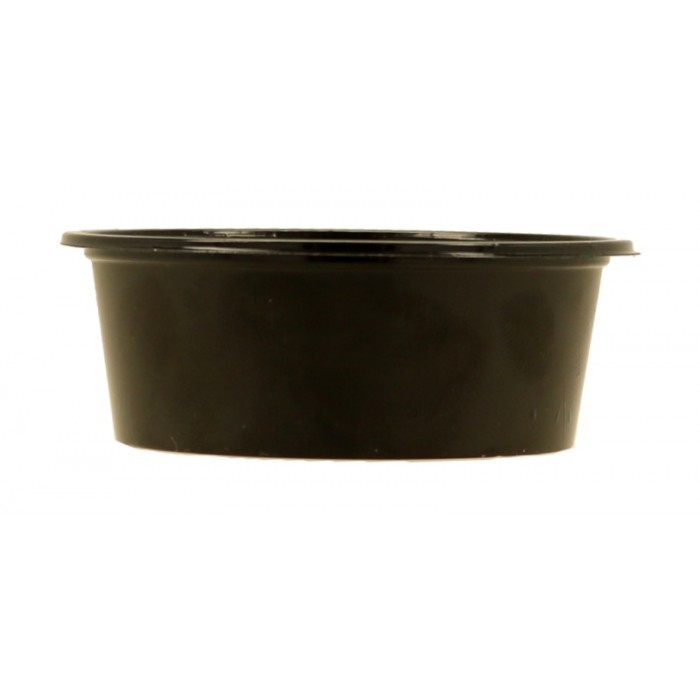 Sosiera PET 80 ml, Neagra/ 100 set/ 10 bax [2]