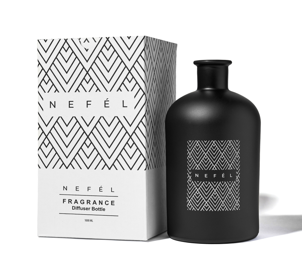 Sticla Diffuser Neagra Mata 1000 ml/ 1 buc/ 2 bax [2]