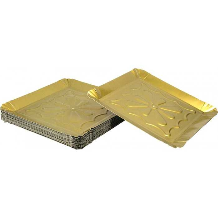 Tavita Carton Gros Aur T11, Patrata 250 x 250 mm/ 100 set/ 1 bax [2]