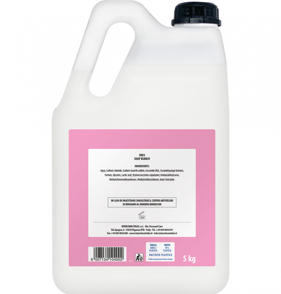 Uni5 Extra Soap Bianco Igienizzante [2]