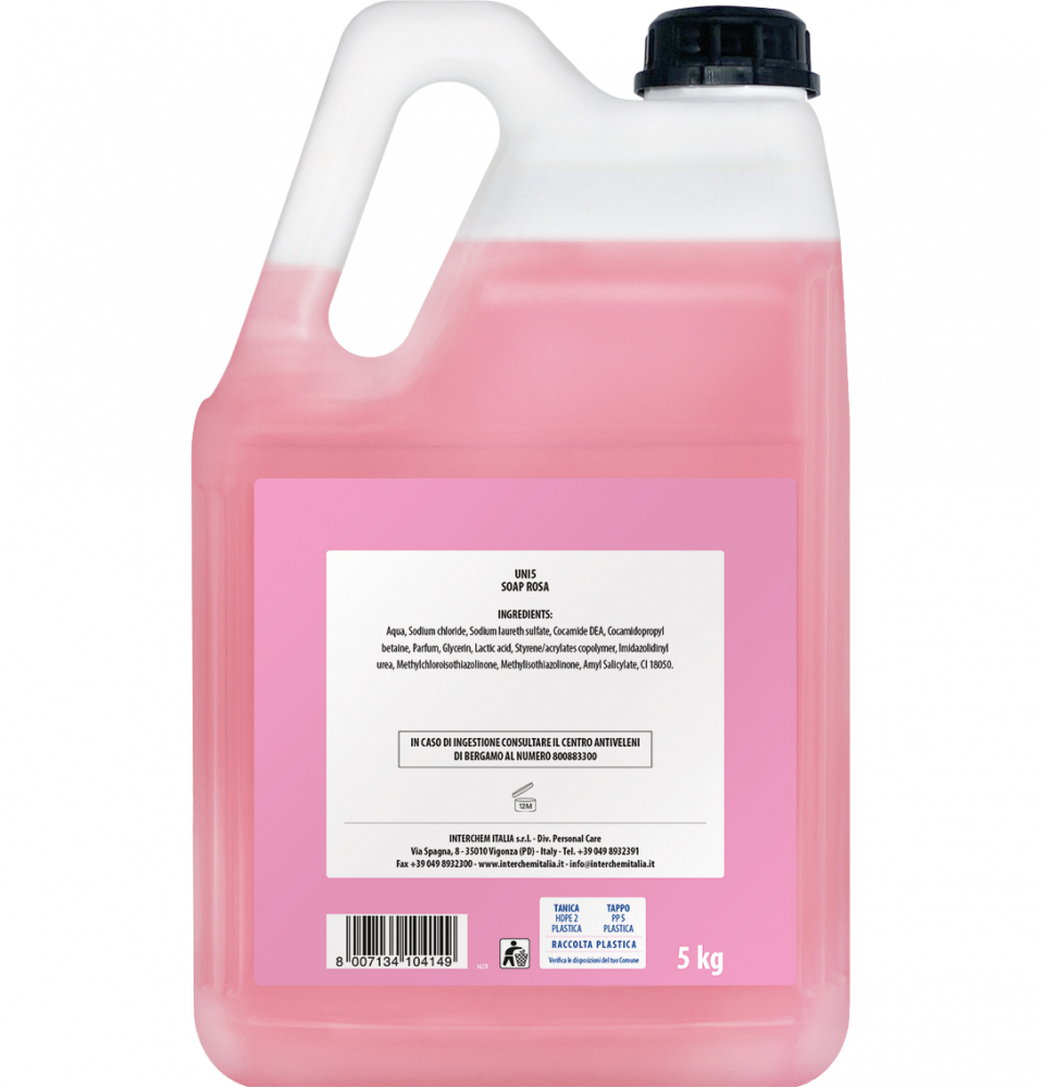 Uni5 Extra Soap Rosa Igienizzante [2]