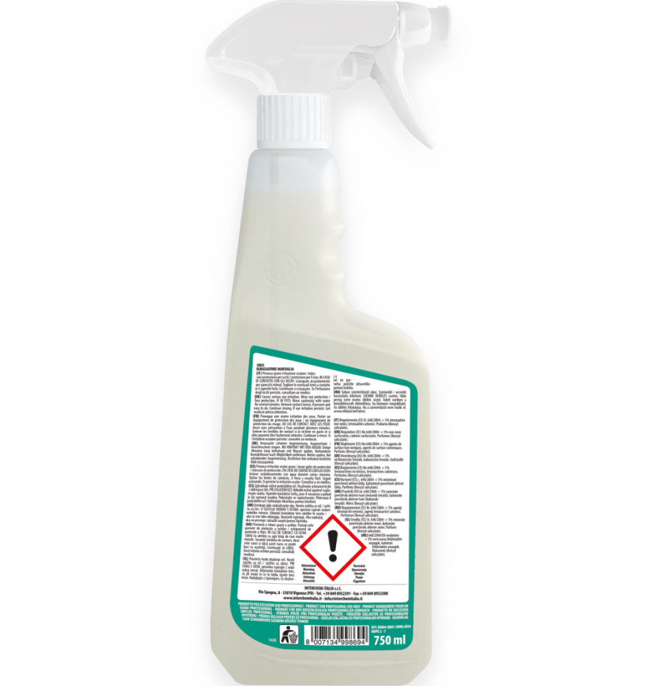Uni5 Sgrassatore Marsiglia Igienizzante 7, Degresant profesional 750 ml [2]