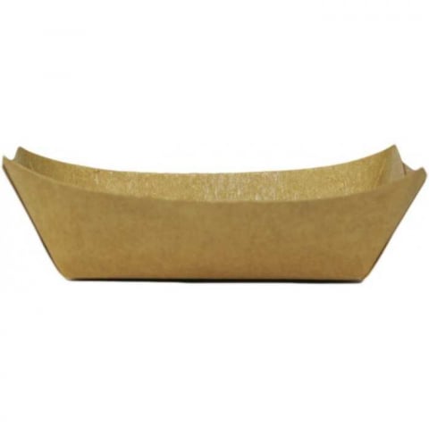 Barcute din carton, 100 CC, Kraft Natur, 120 x 85 x 20 mm/ 250 set/ 4 bax [3]
