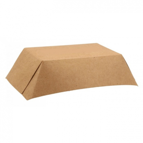 Barcute din carton, 400 CC, Kraft Natur, 170 x 125 x 40 mm/ 250 set/ 4 bax [3]
